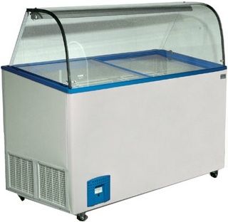 Витрина для мороженного Crystal Venus 46 Vetrine(curved)
