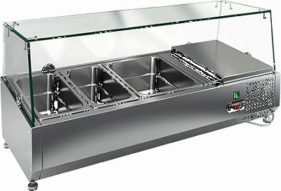 Витрина холодильная настольная Hicold VRX 1200